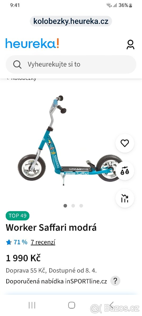 Dětská koloběžka - 5