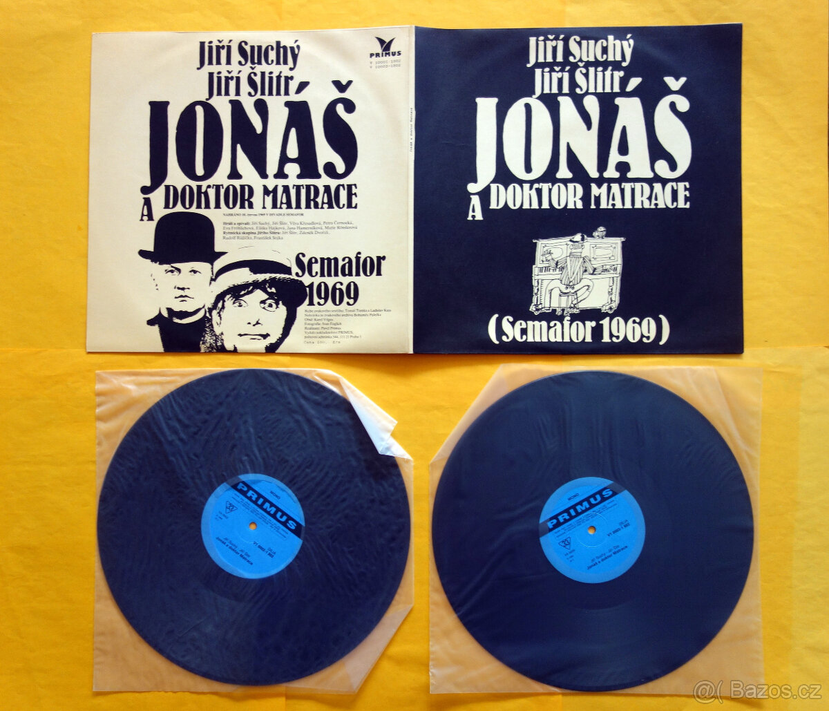 2LP Jiří Suchý/ Jiří Šlitr - Jonáš a doktor Matrace/ NEHRANÉ - 5