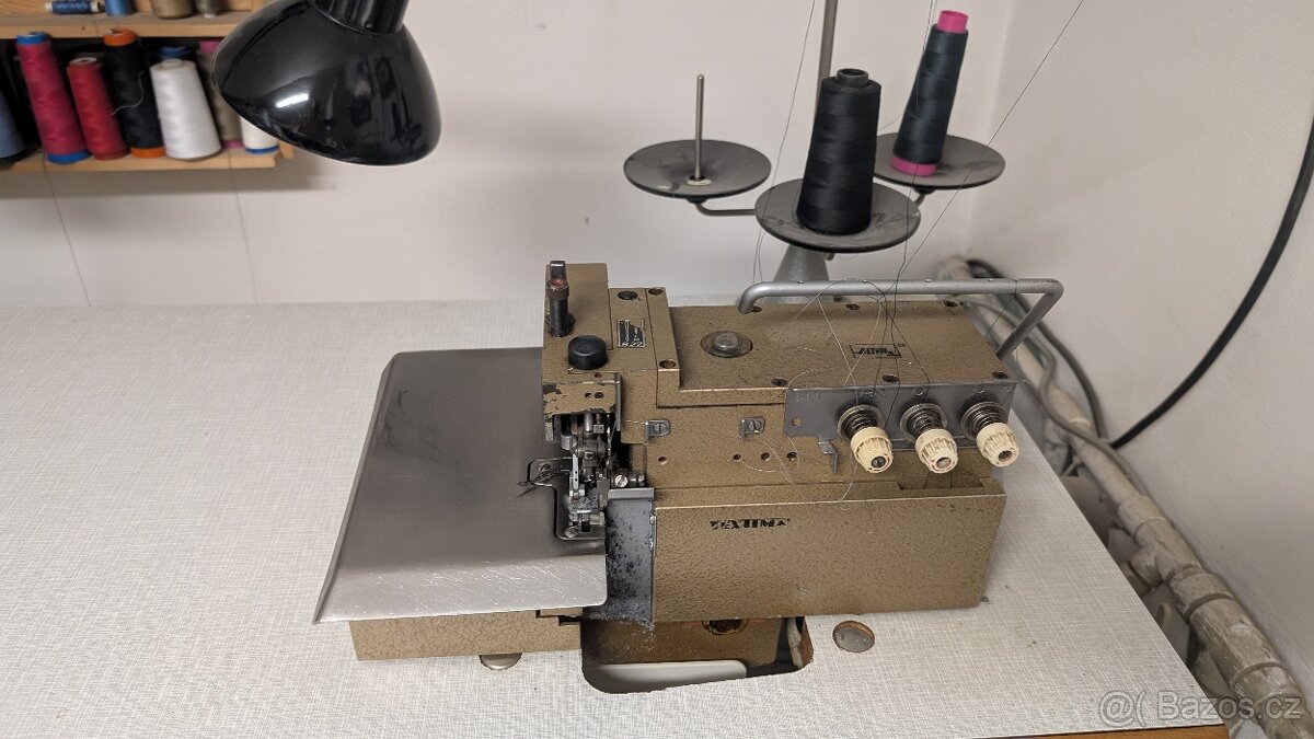 Průmyslový šicí stroj + overlock - 5