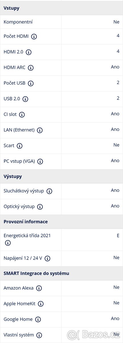 JVC LT‑58VA8035 58″ | UHD 4K, Android TV – Skvělý stav - 5