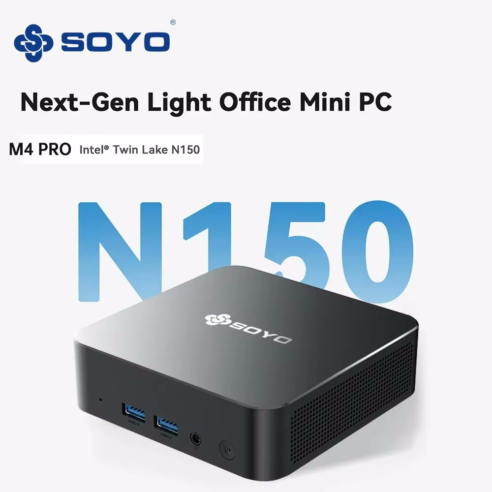 Úsporné MiniPC SOYO M4Pro Intel N150 16GB 512GB NOVÉ - 5