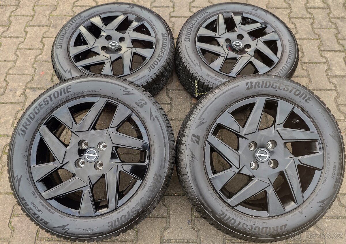 Alu kola originál Opel Mokka 4x108 R17 TOP ZIMNÍ SADA - 5