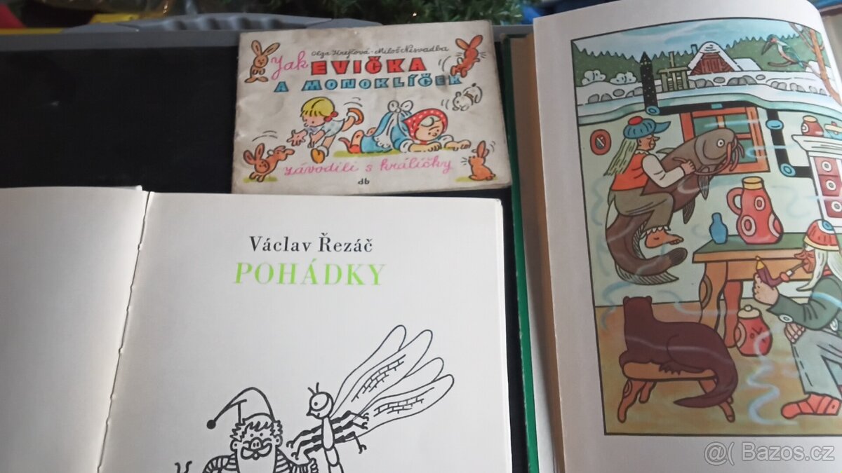 Staré knihy pohádky. - 5