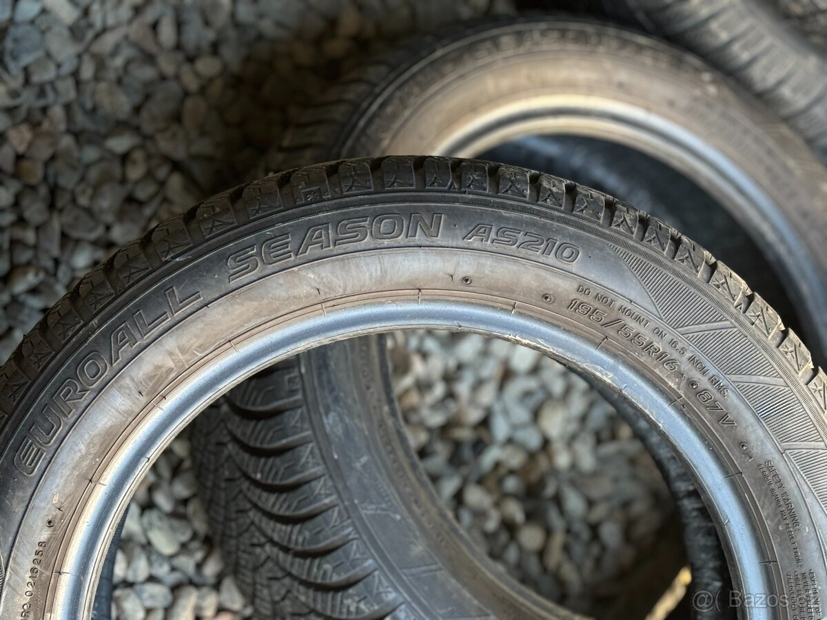 195/55/16 - Falken celoroční pár pneu - 5