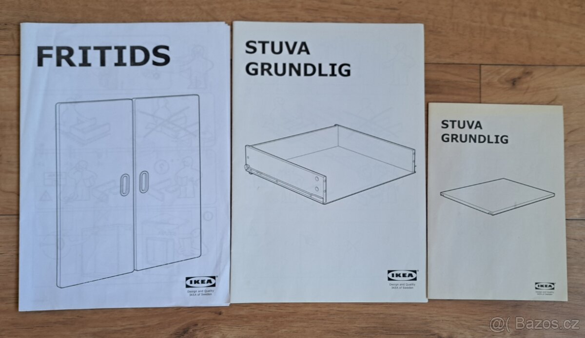 skříň a 2 šuplíky IKEA STUVA - 5