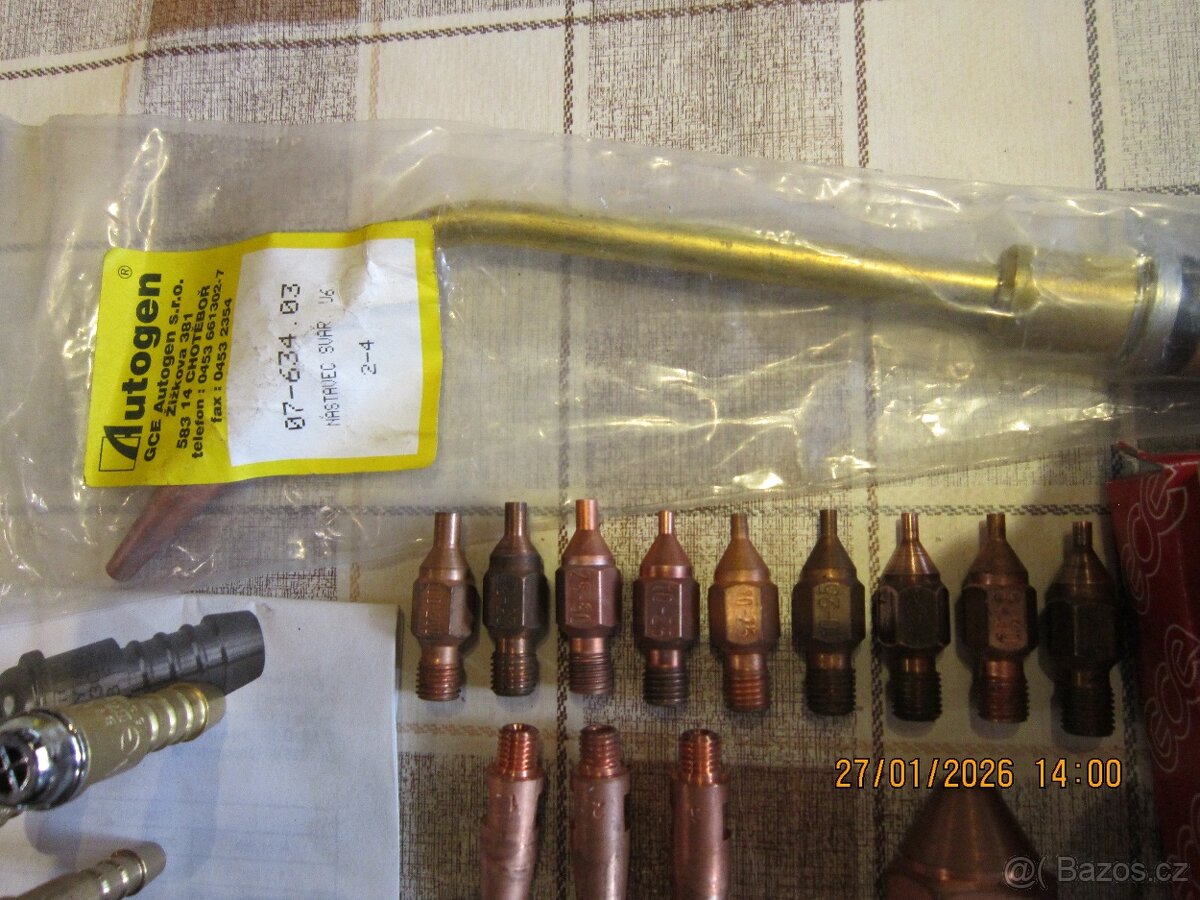 náhradní díly na autogen a svařování - 5