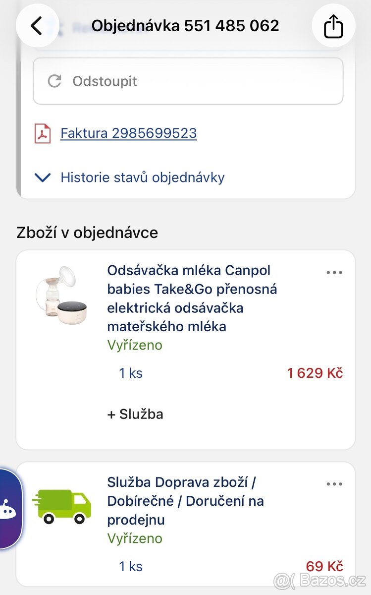 Elektrická odsávačka mateřského mléka - 5