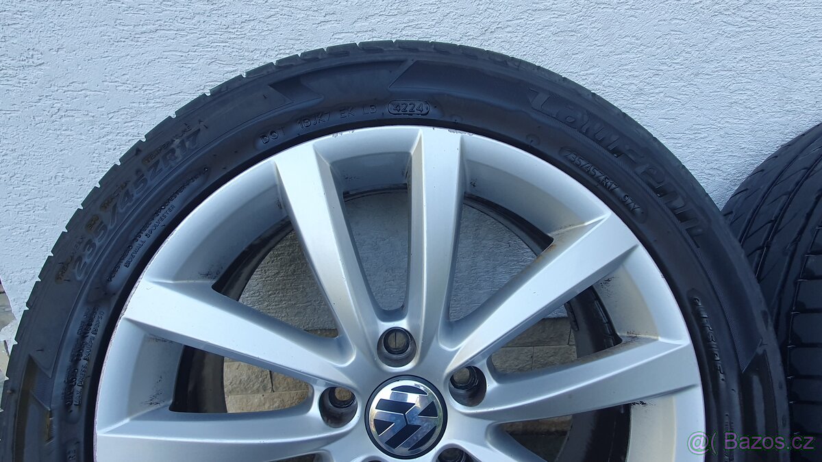 Vw Alu kola 235/45R17 - 5