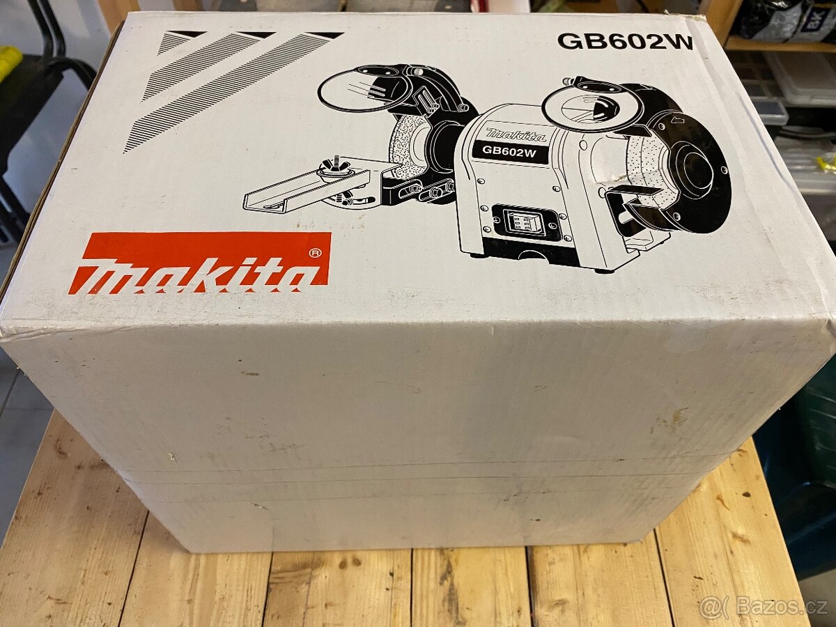 Dvoukotoučová bruska Makita GB602W - 5