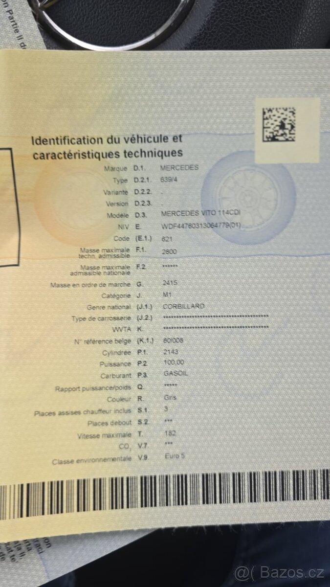 Mercedes VITO 114 CDI - 73.000 KM - 5
