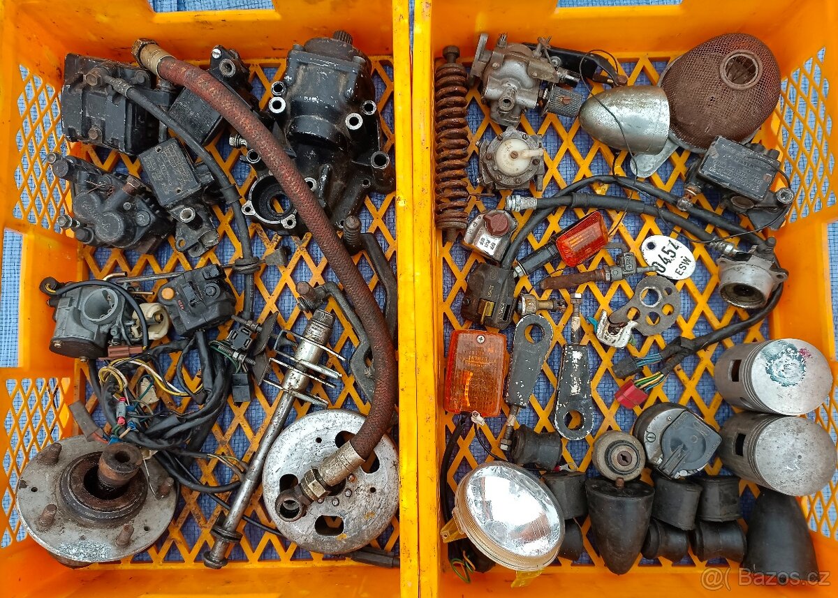 Díly na motocykl jawa čz pionýr kývačka automobil škoda apod - 5