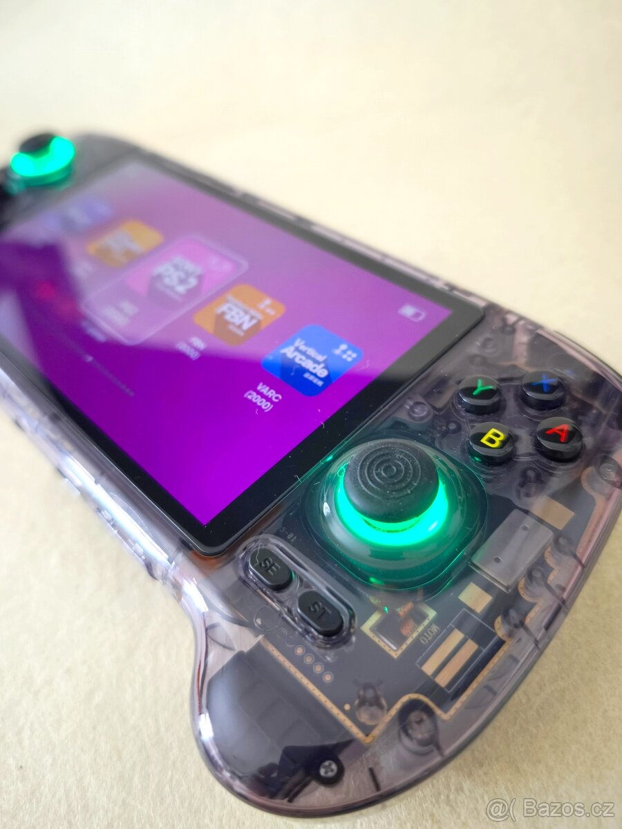 Herní konzole Anbernic RG557 handheld + pouzdro - 5