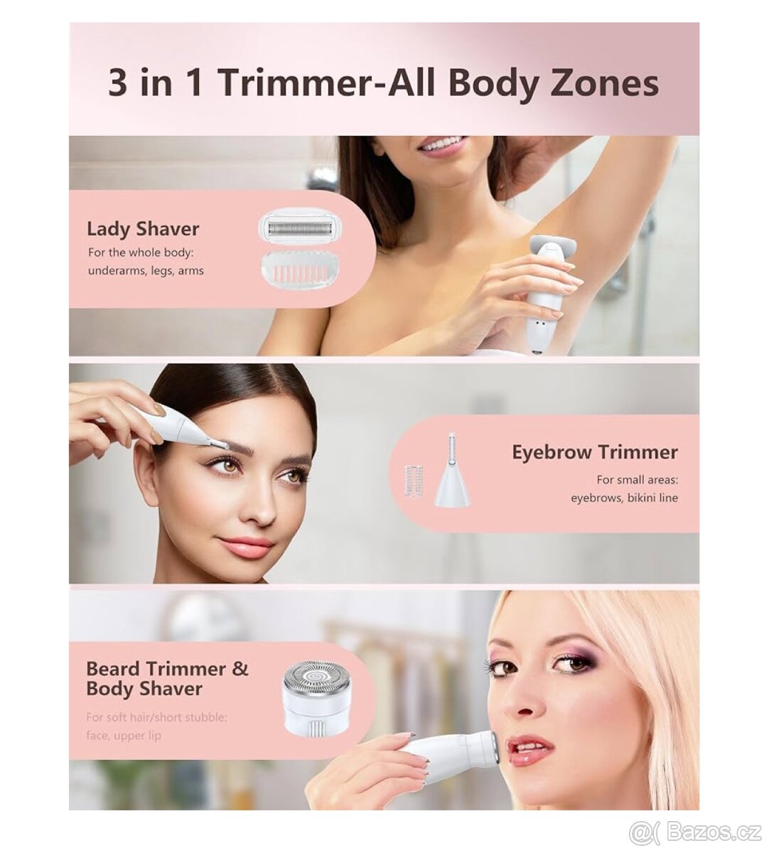 Holicí strojek pro ženy multifunkční - 5