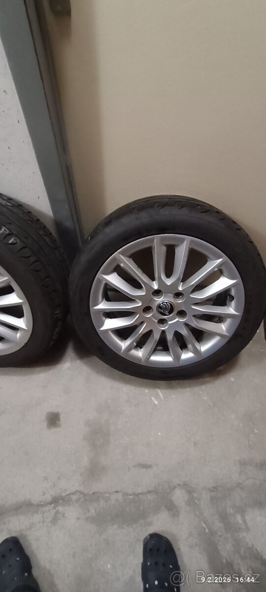 Originál ALU kola škoda Octavia 2 - 5