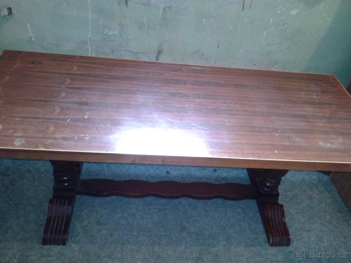 KONFERENČNÍ STŮL s intarzií - 5