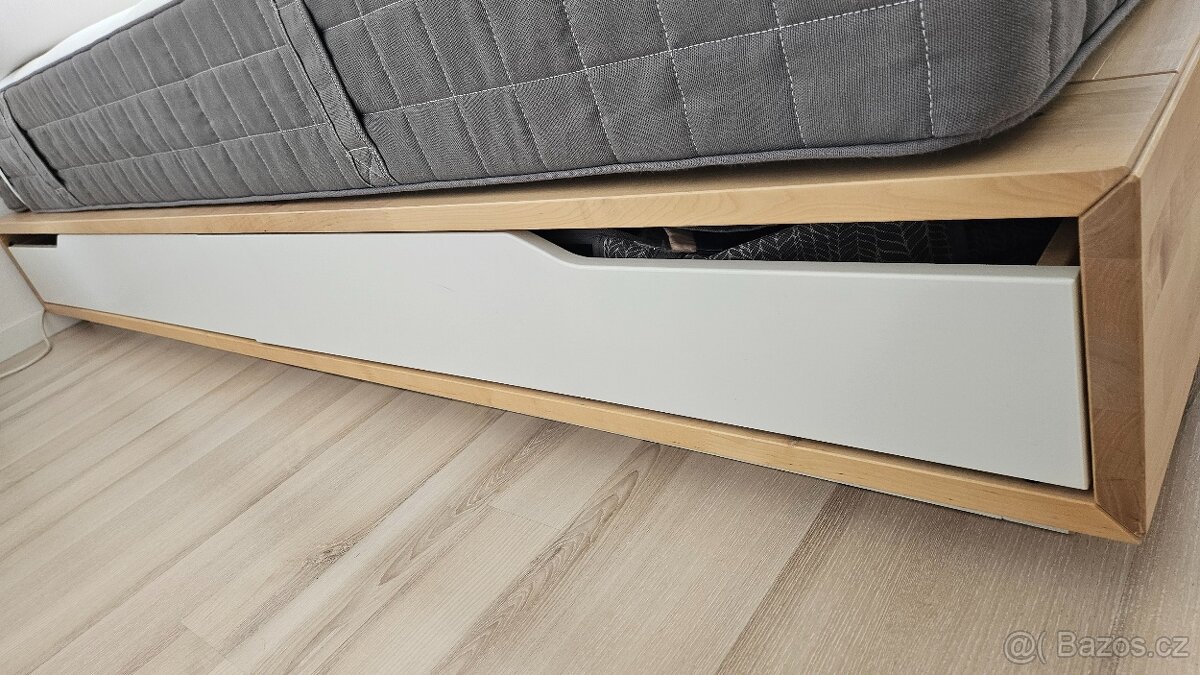 IKEA postel MANDAL bez čela - 5