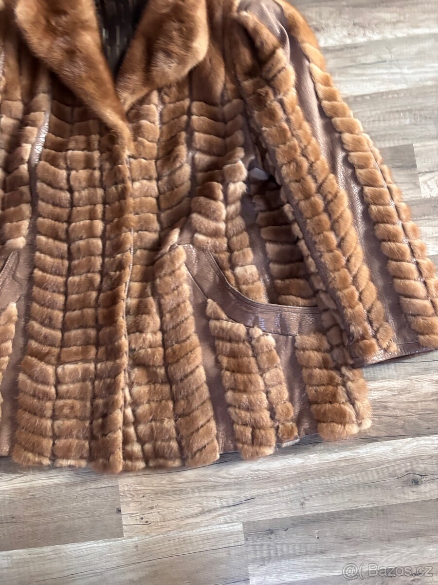 Norkový luxusní kožich - 5