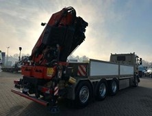Scania R450L-8x4–Valník+HR-Fassi F 660 RA 2.28 HE+naviják