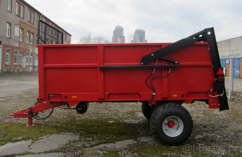 Rozmetadlo hnoje - chlévské mrvy - jednoosé 5 tun - 5