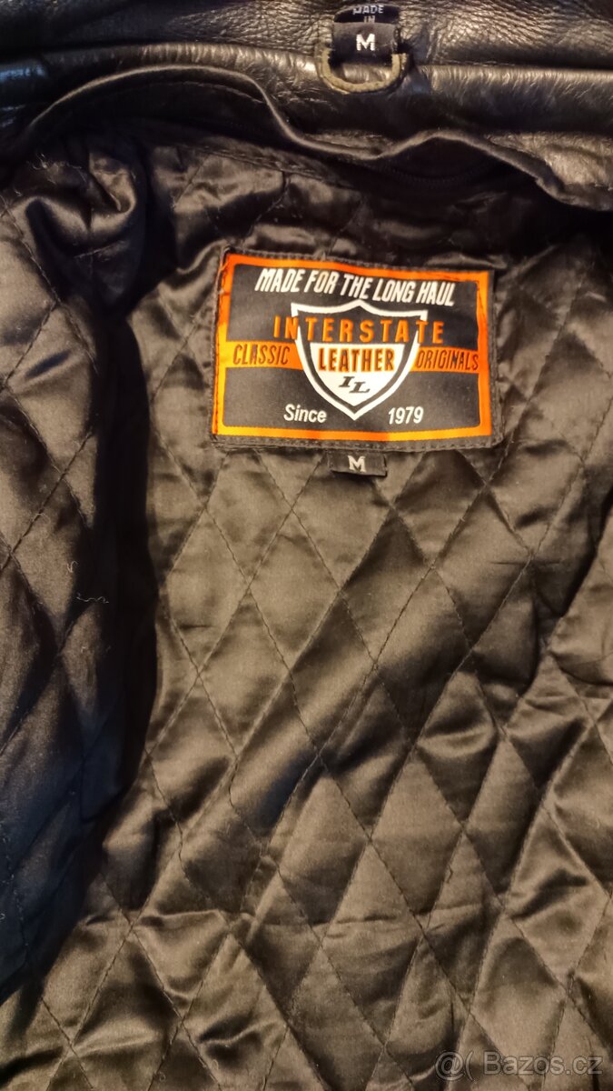 Motorkářská kožená bunda dámská vel. M - 5