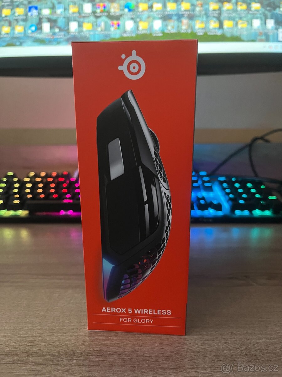 SteelSeries Aerox 5 Wireless - NOVÁ - 5