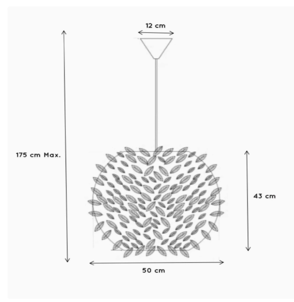 Krásný lustr z peří - 5