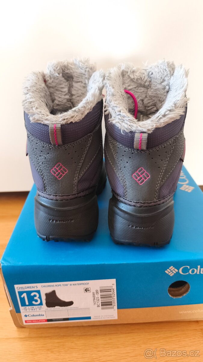 Dětské zimní boty Columbia vel. 31. - 5
