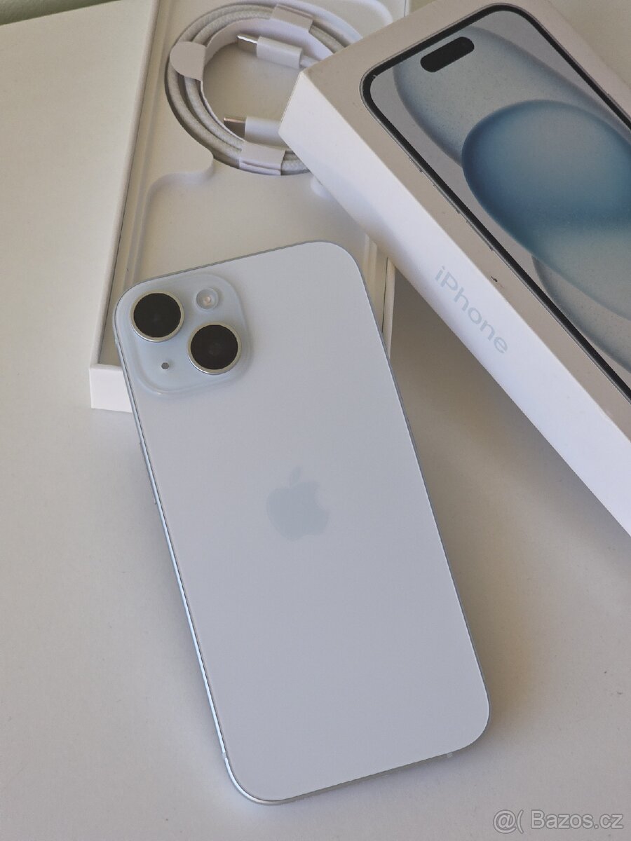iPhone 15 128gb 100% baterie - 5