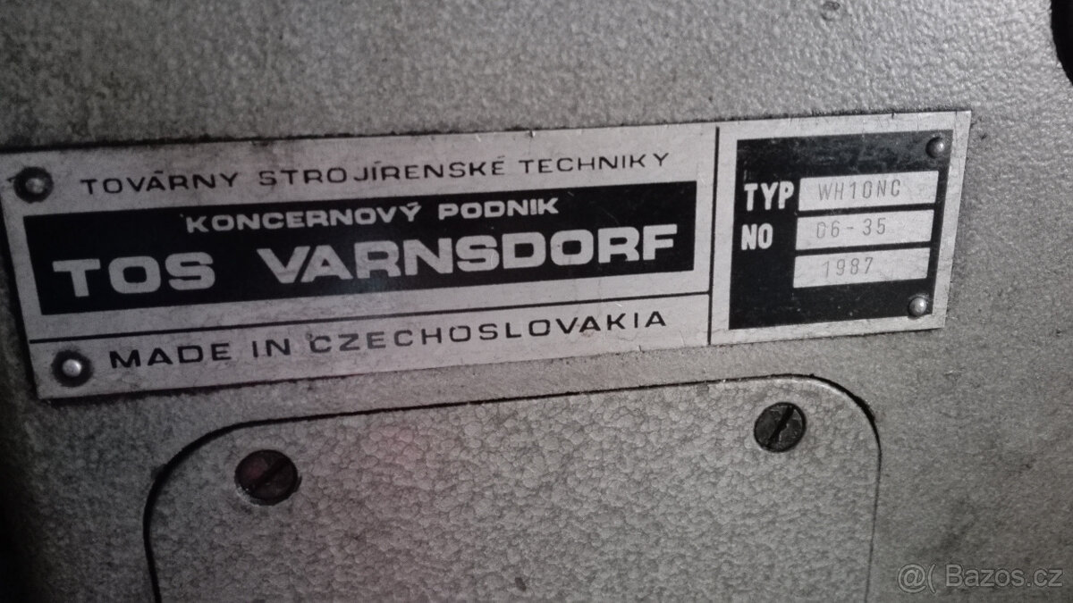 Horizontální vyvrtávačka WH 10 NC, r.v. 1987 - 5
