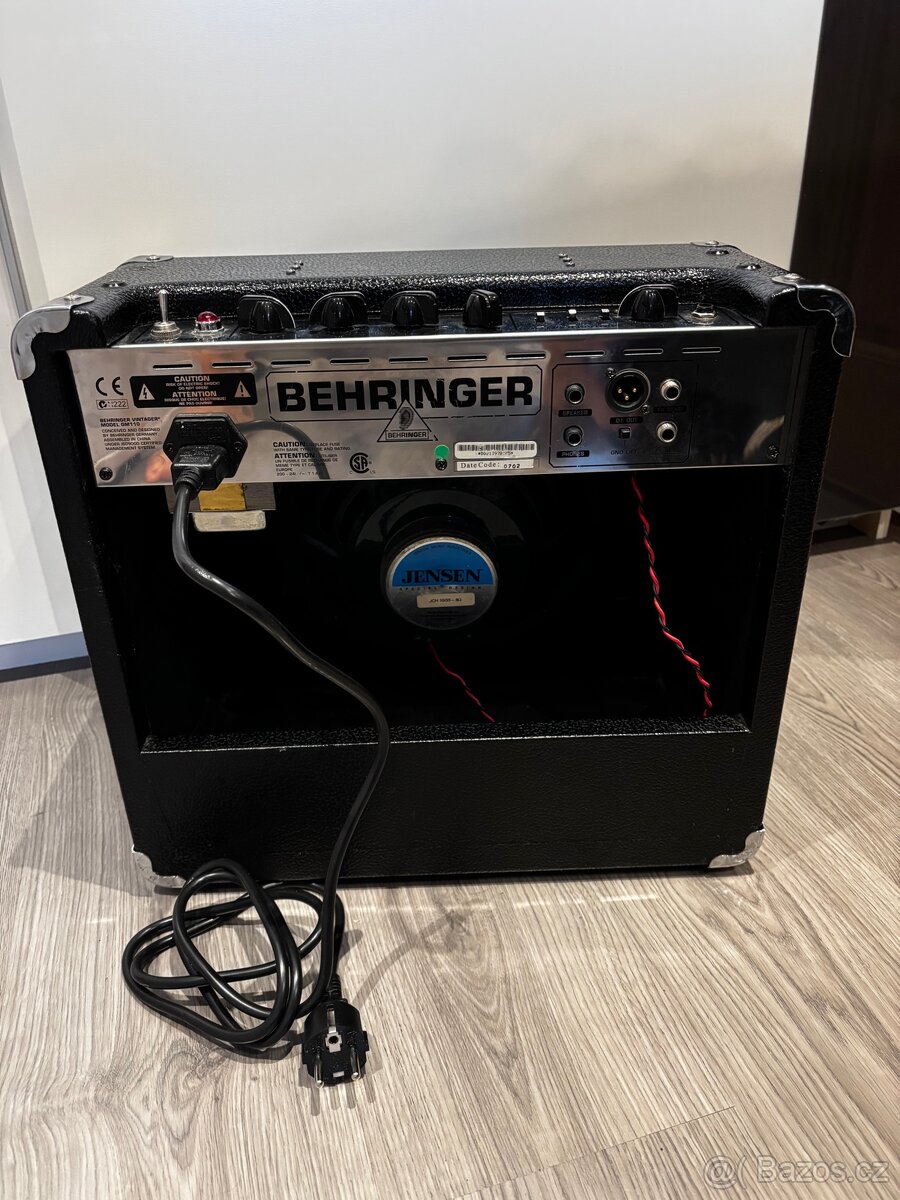 Elektrický kytarový lampový zesilovač BEHRINGER - 5