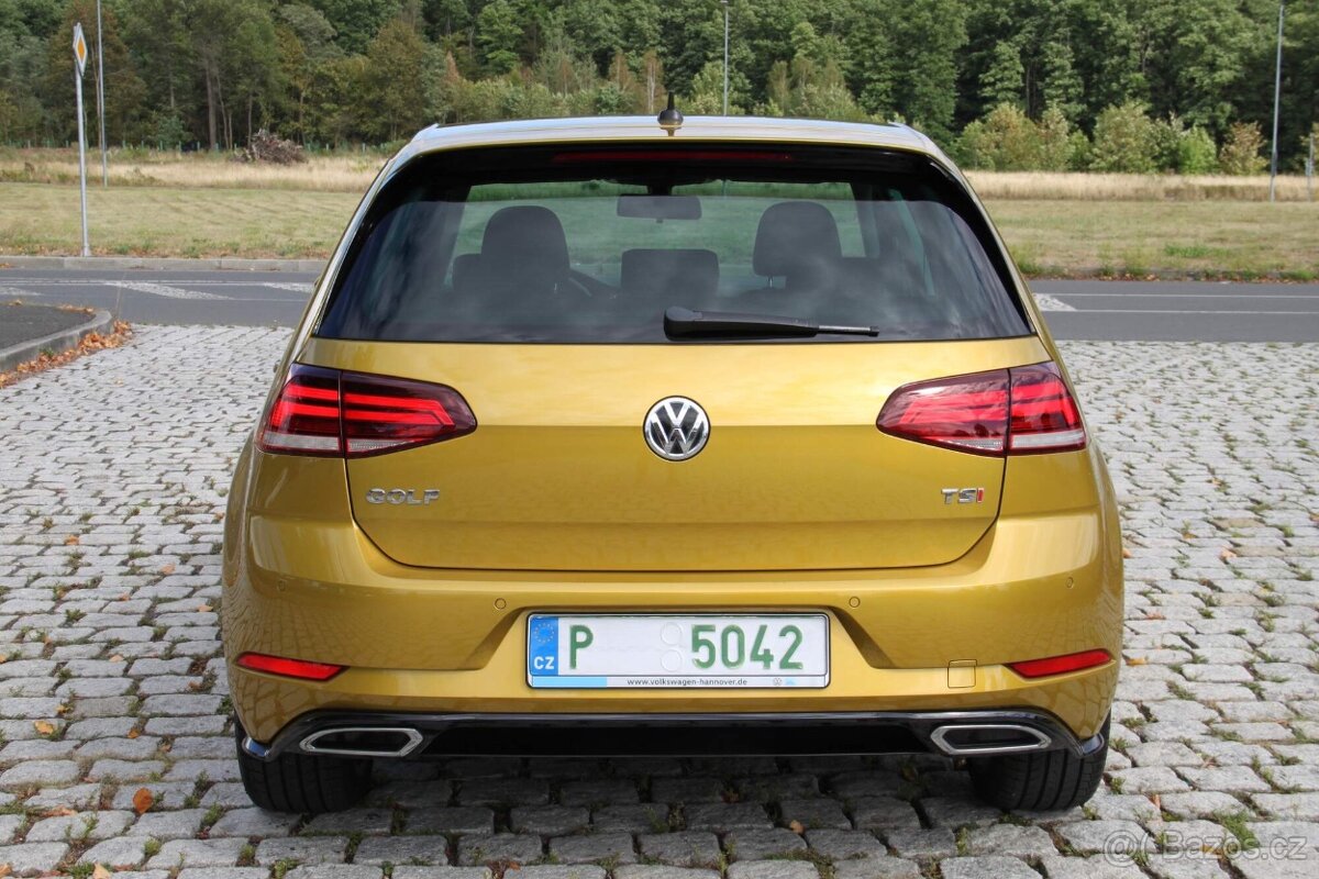 GOLF 7,1.4TSI,92kw,R-Line,HIGH,KURKUMA,r18,Full LED,67 900km - 5
