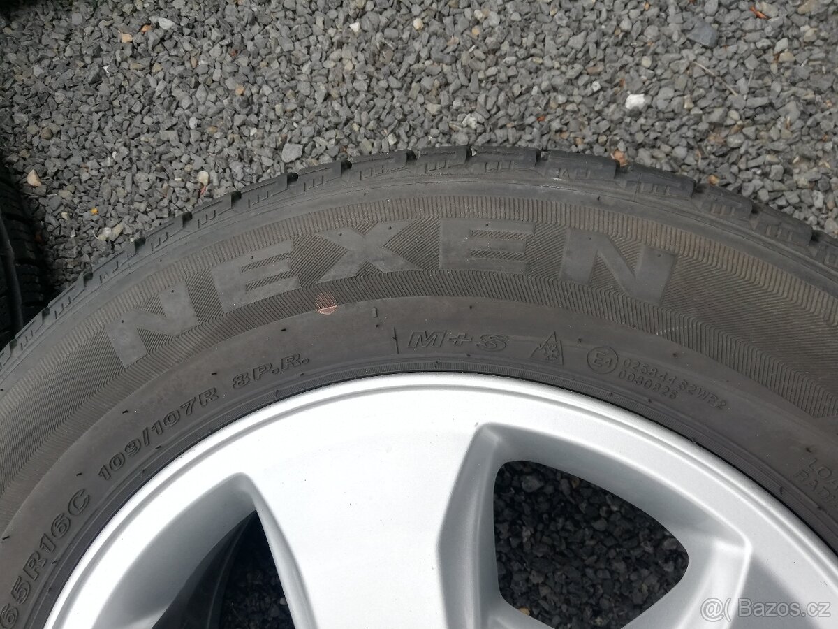 alu Ford Custom 215/65 R16C zimní, alu orig.Ford - 5