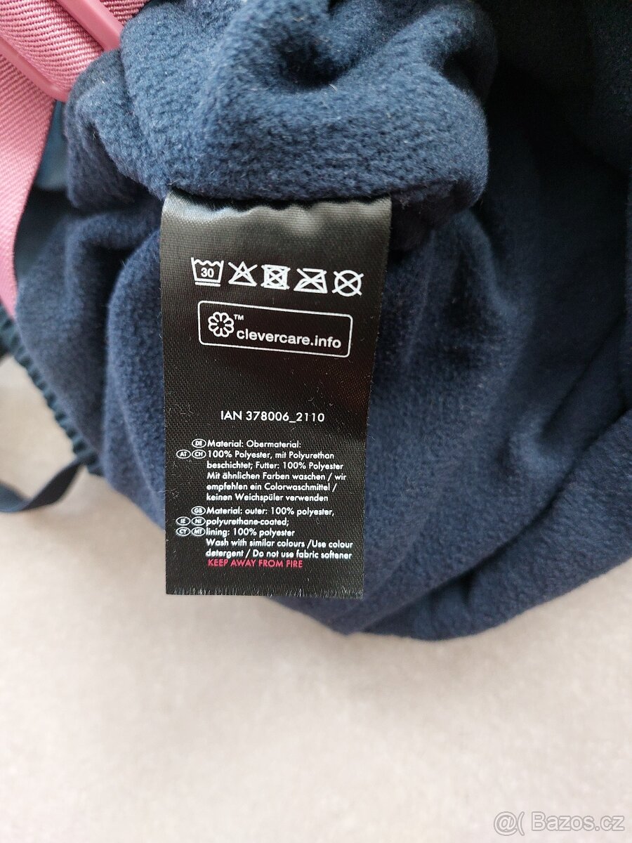 2x dívčí nepromokavé kalhoty Lupilu v. 86/92 - 5