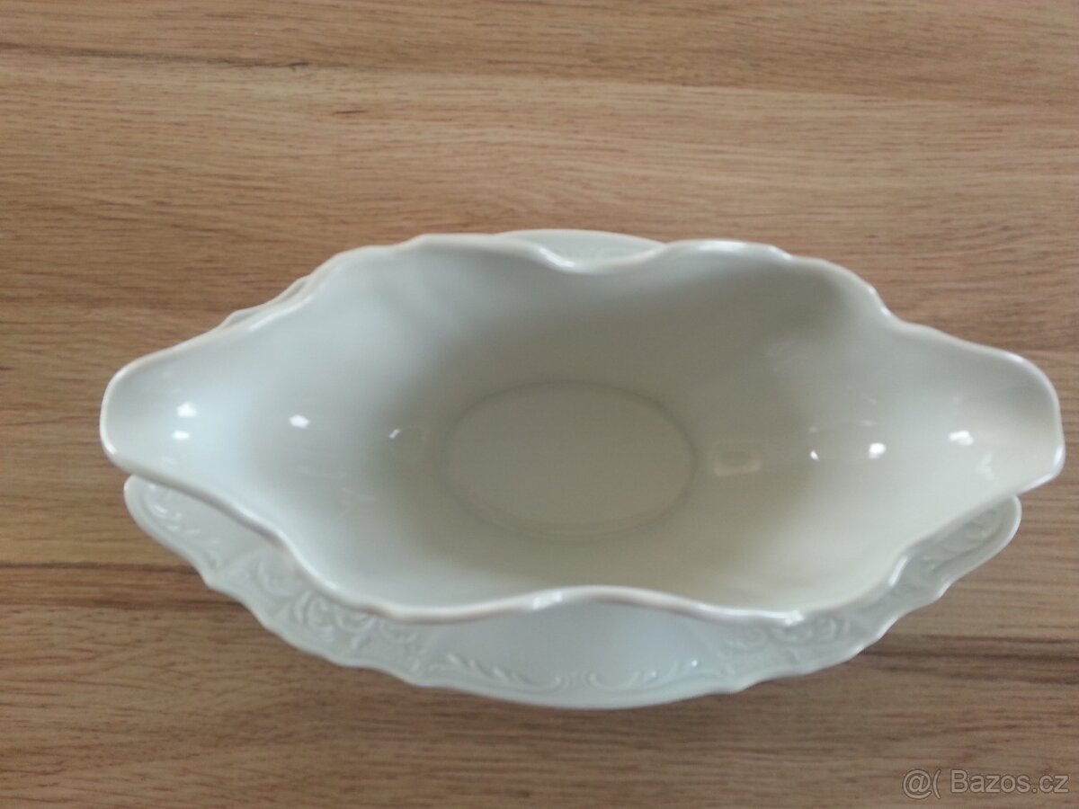 HRNEK mix druhů, Porcelánový OMÁČNÍK, keramická mísa... - 5