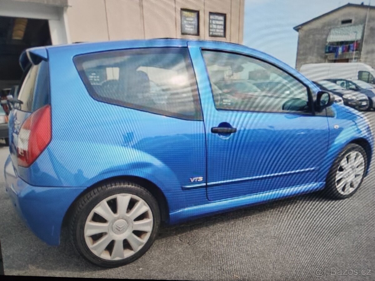 Citroën Náhradní díly C2 1.6i 90kw Vts rv. 2007 - 5