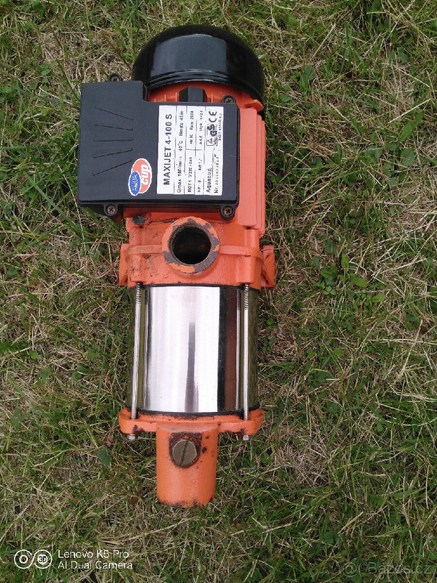 Třístupňové čerpadlo Aquacup - 5