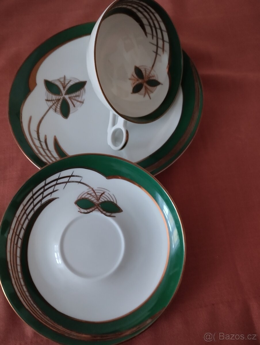 prodám starý čajový servis - 5