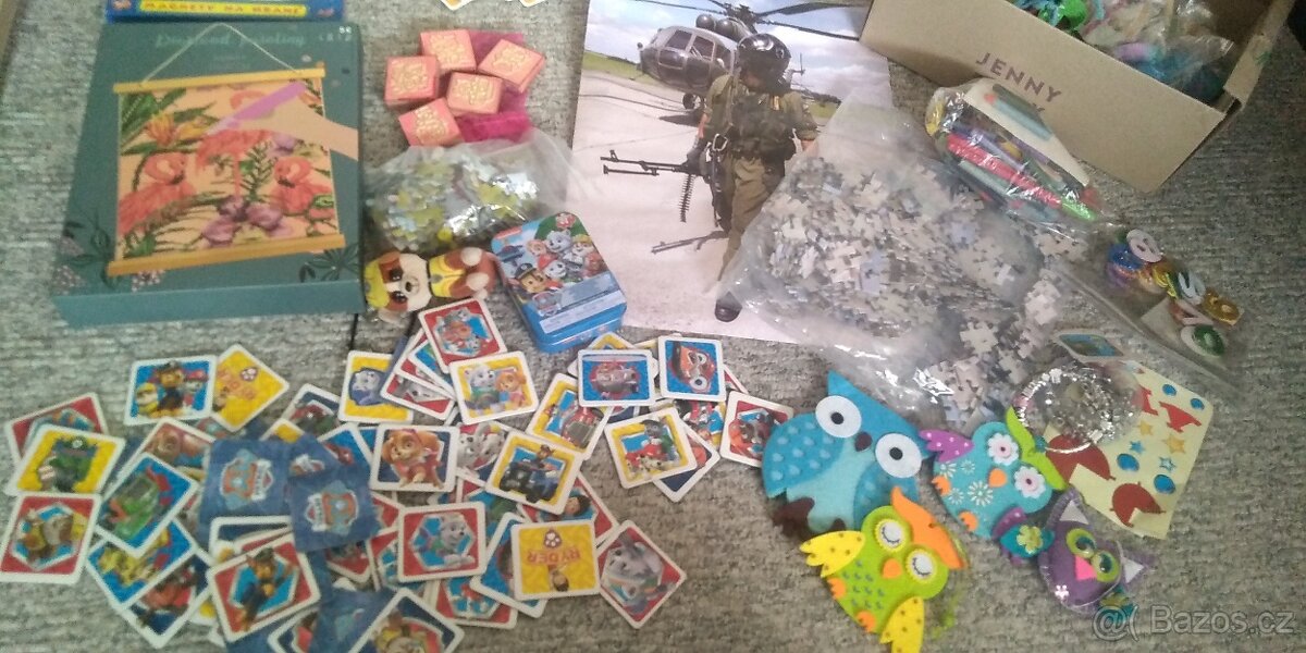 Hry Cestujeme do pohadek, vecernicky, pexeso puzzle, Patrol - 5