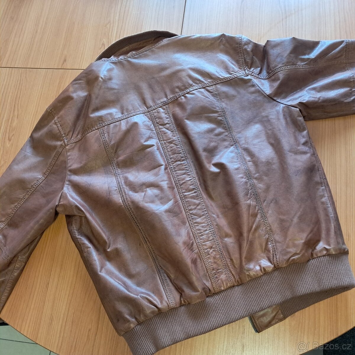 Pánská kožená bunda - 5