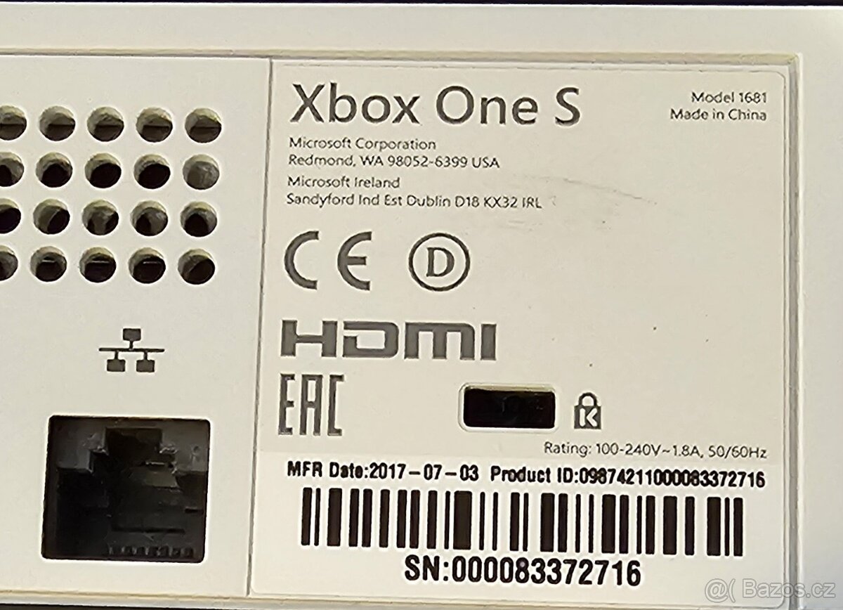 Microsoft Xbox One S / 500GB / 2x Ovladač. - 5