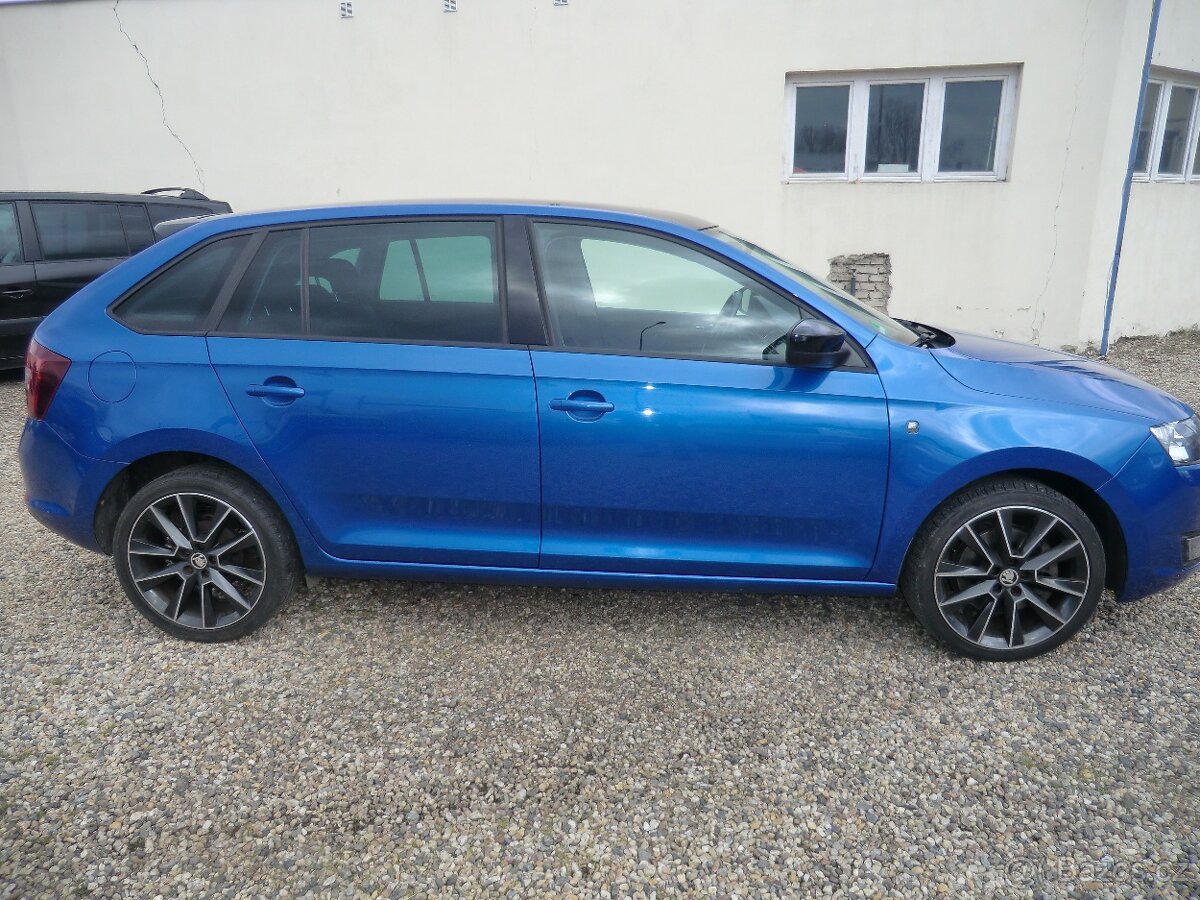 Škoda Rapid, 1.6TDi 77kW SPACEBACK NOVÁ STK - 5