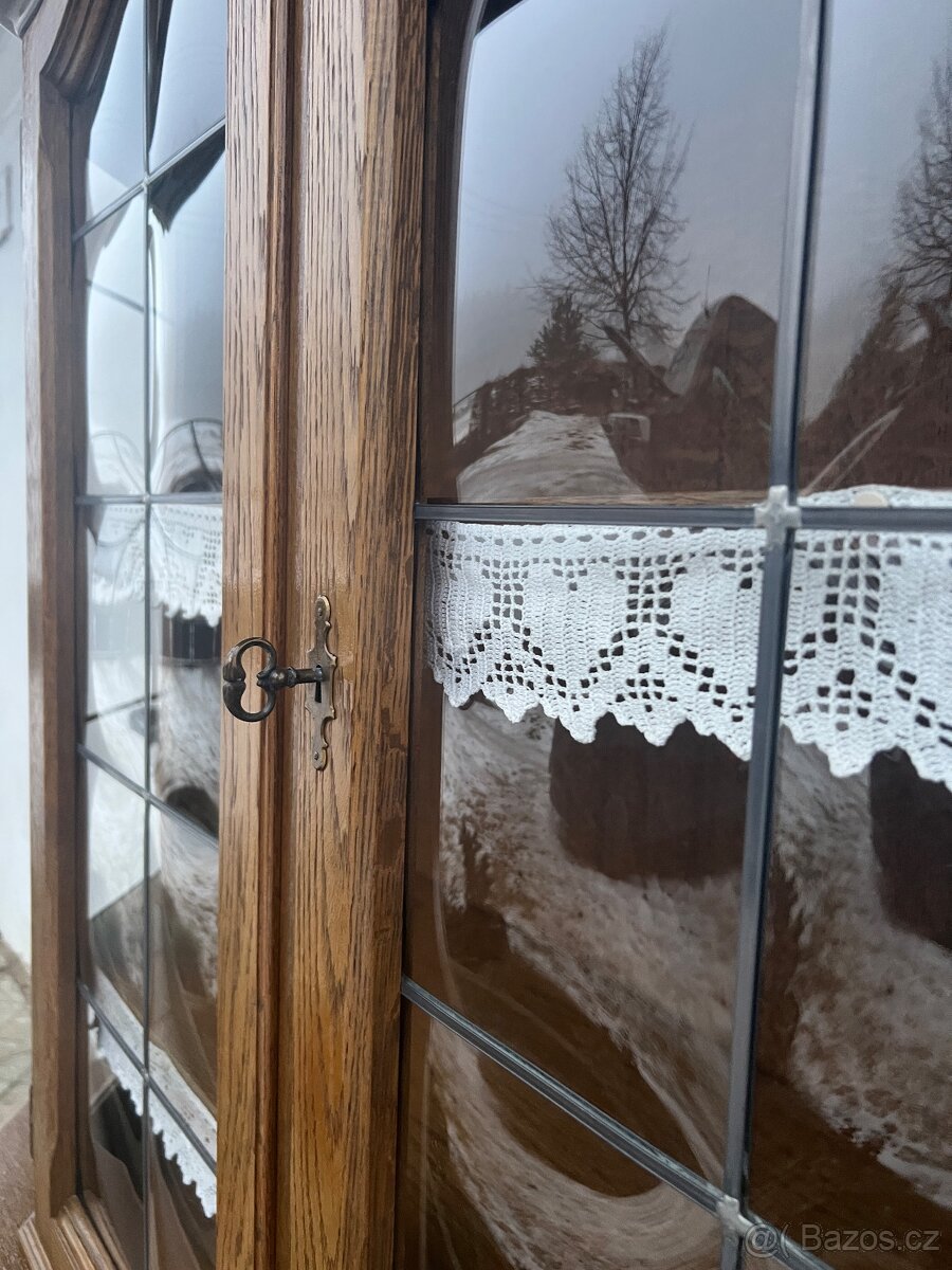 Rustikální vitrína - AKCE doprava - 5