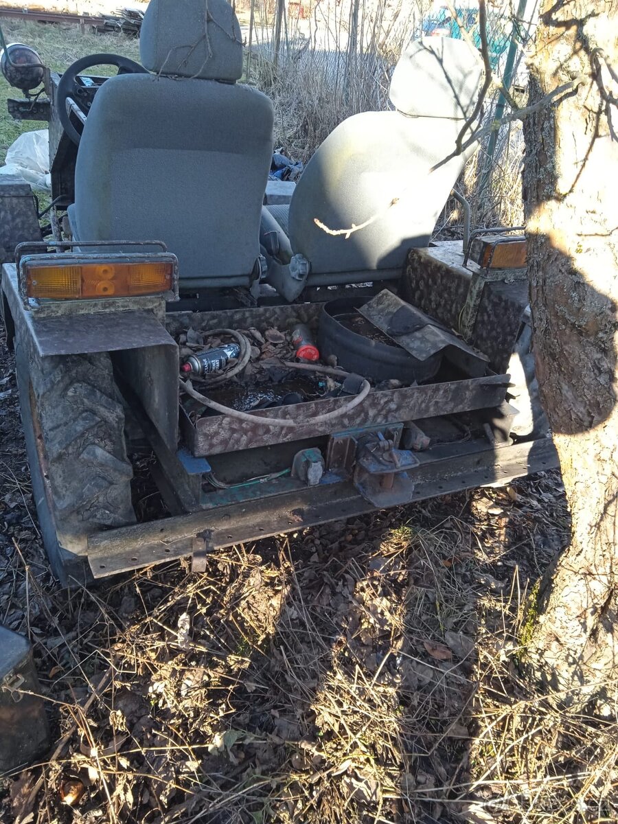 Traktůrek domácí výroby - možná výměna za Čz 350/472 - 5