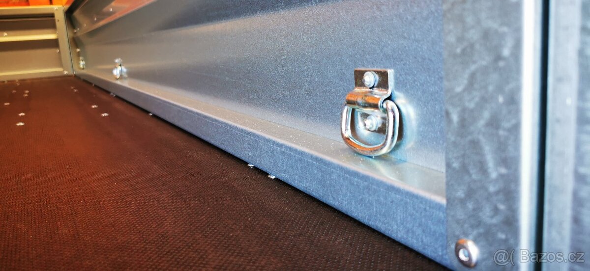 Přívěsný vozík 250x142x35 kola pod 2x750 kg - 5