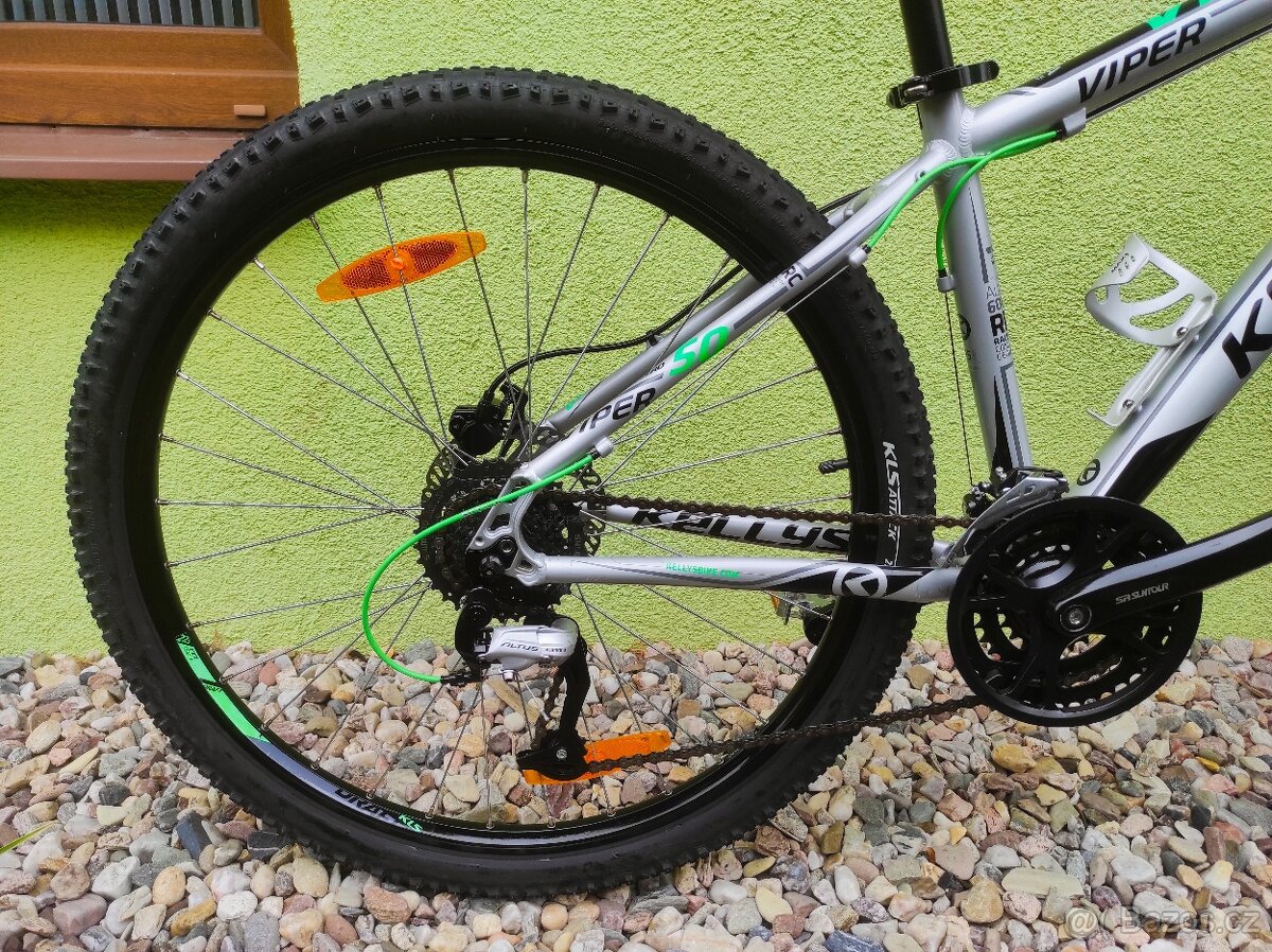 Značkové horské kolo KELLYS 27,5"/15,5" Hydraulic. disc - 5