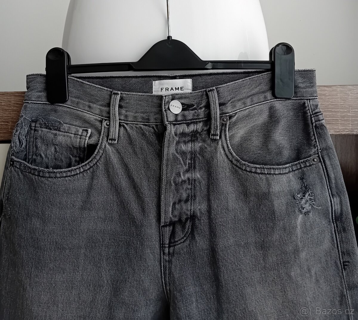 Frame dámské luxusní džíny ke kotníkům vel. S/M - 5