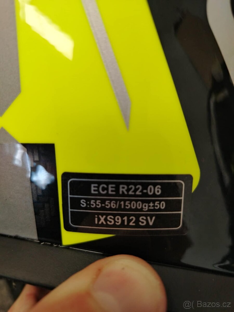 přilba IXS 912 SV velikost S - použitá - 5