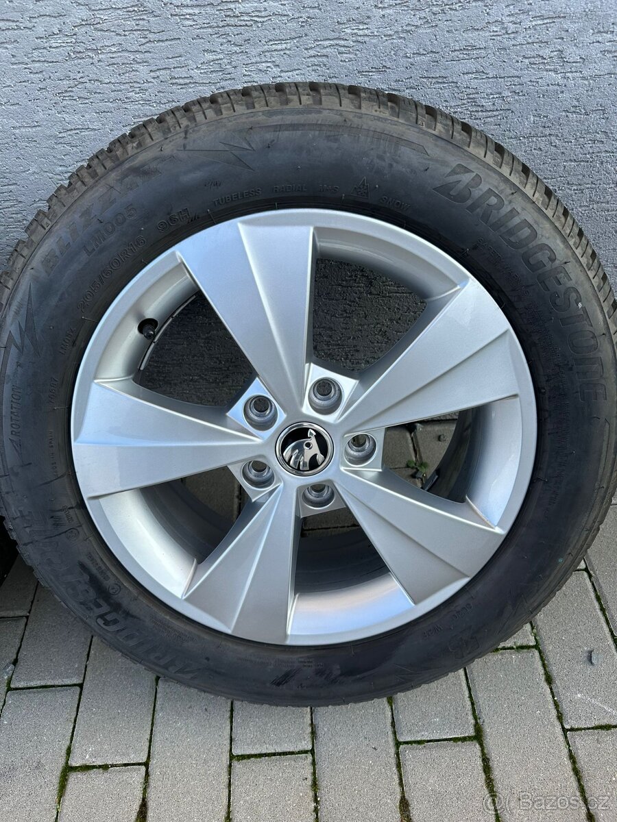 Alu kola Škoda Octavia 3,4 VALORUM R16 Zimní 8,5m - 5