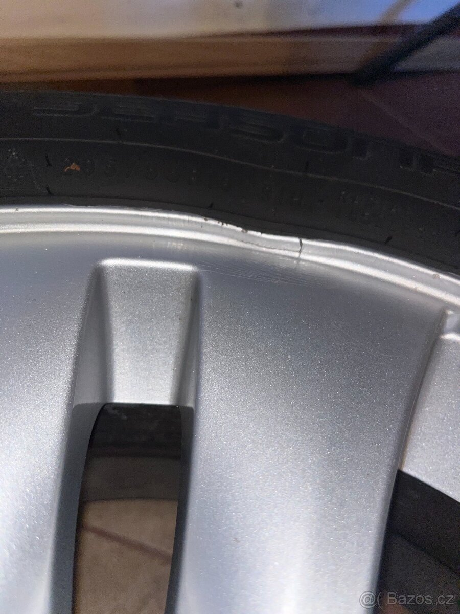 Alu BMW 5x120 r16 styling 229 + celoroční pneu - 5