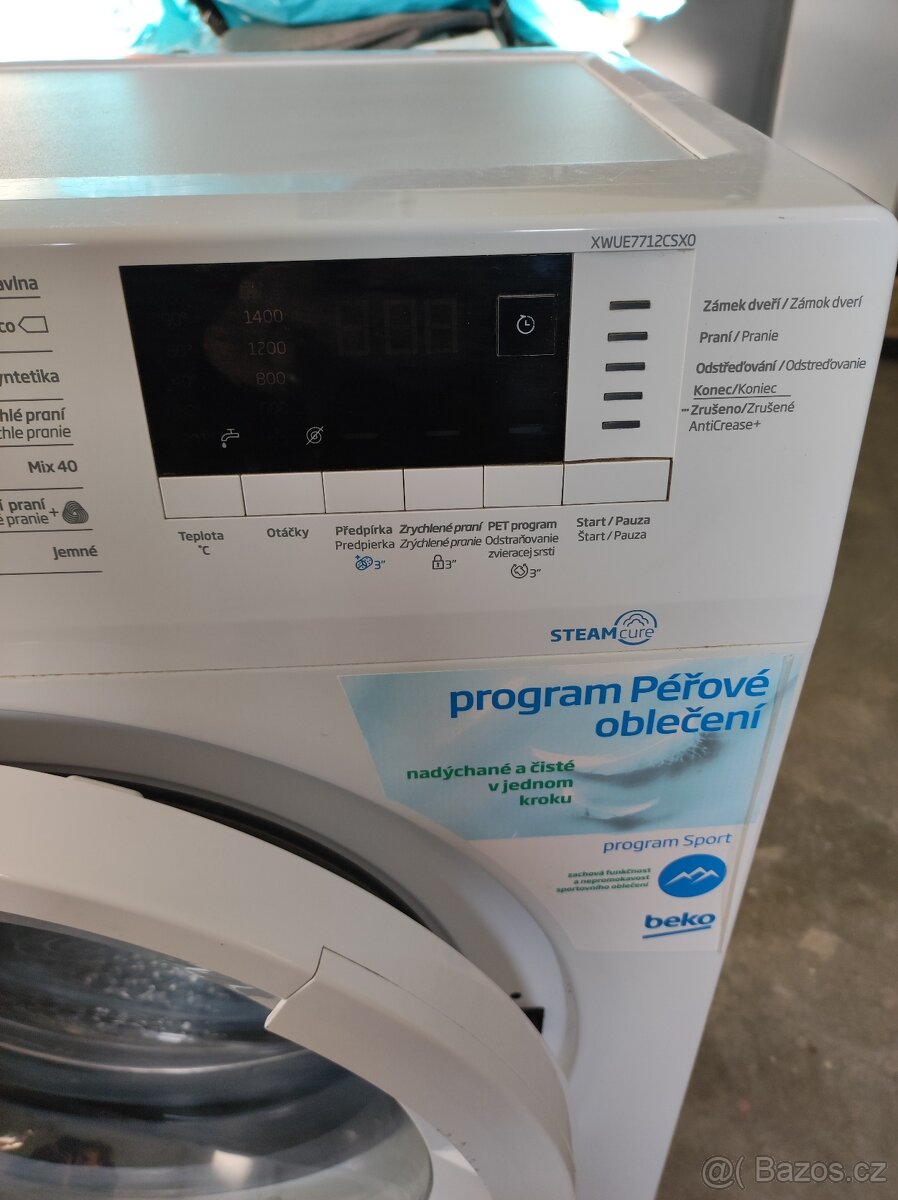 Pračka Beko XWUE7712CSX0 - 5